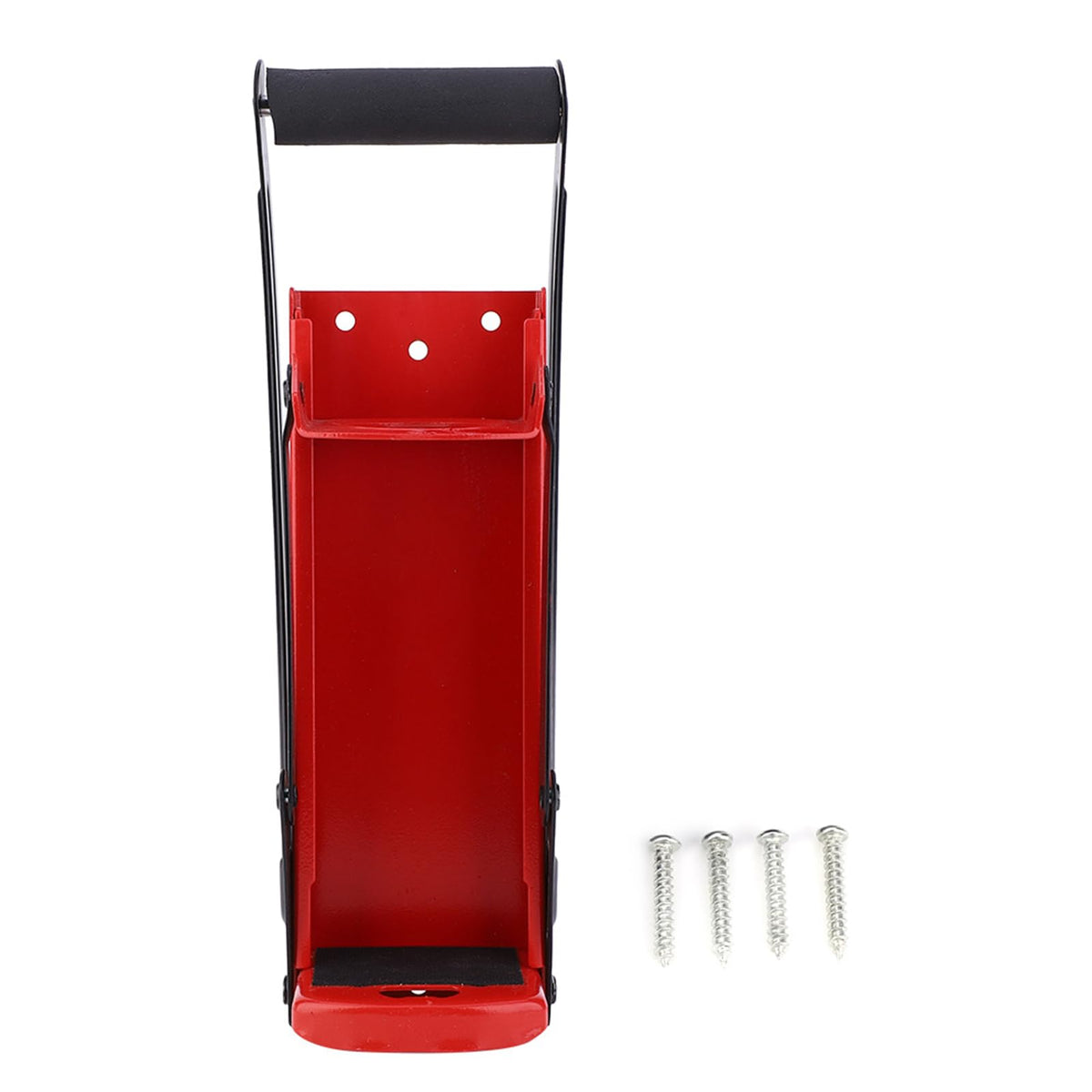 Steel Can Crusher 500ML Red with Rubber Handle O6106