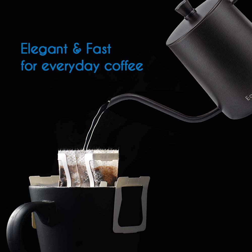 French Press and Gooseneck Pour Over Coffee Kettle 12 oz Stainless Steel Z6442