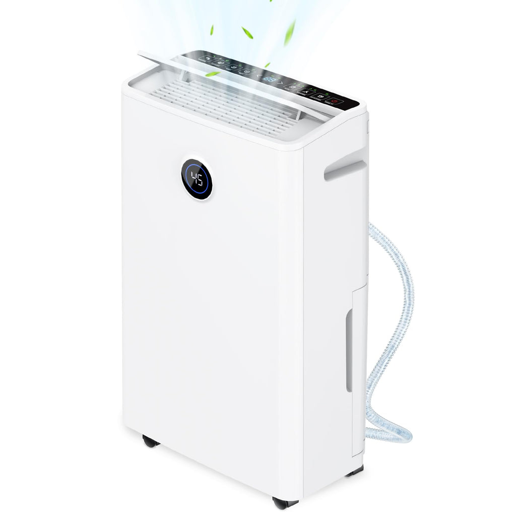 4500 Sq. Ft 50-70 Pints Dehumidifier with Drain Hose and 5L Water Tank H9435