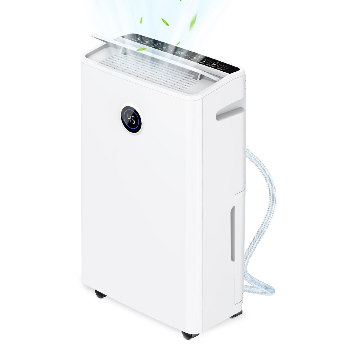 4500 Sq. Ft 50-70 Pints Dehumidifier with Drain Hose and 5L Water Tank H9435