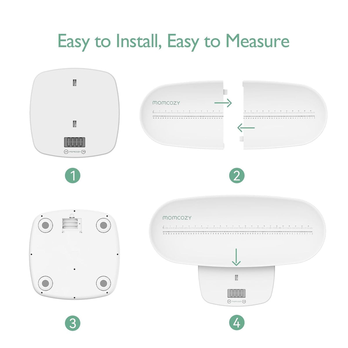 Baby Scale with Removable Tray V535016