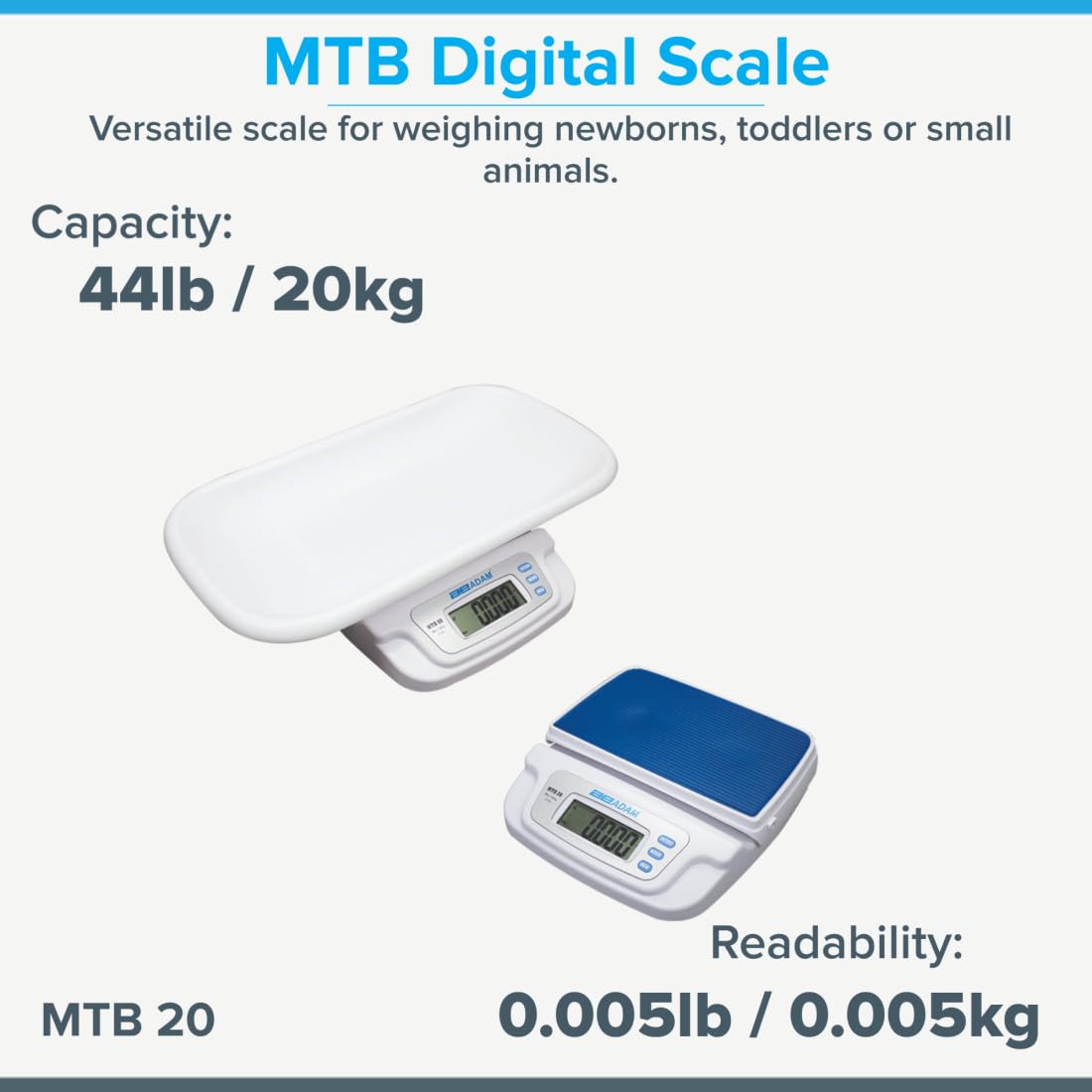 Baby & Toddler Digital Scale with Detachable Cradle F942
