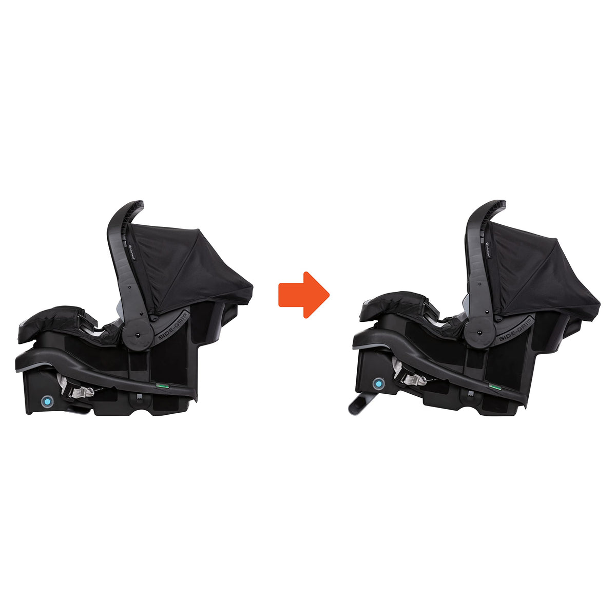 Infant Car Seat, Dash Black Q9141