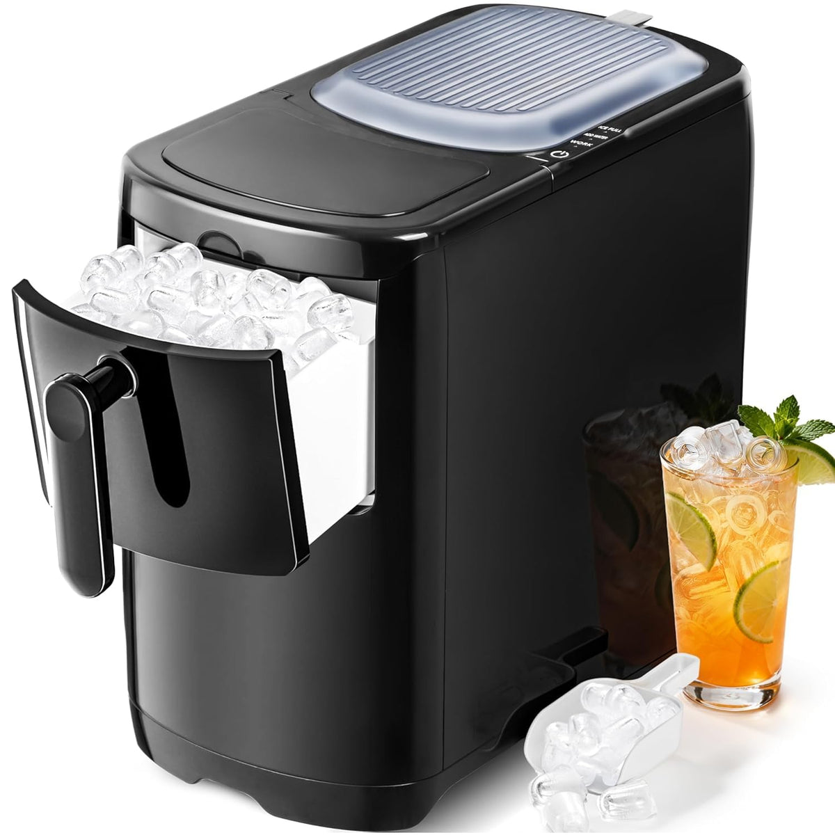 Black Countertop Ice Maker Machine V34231