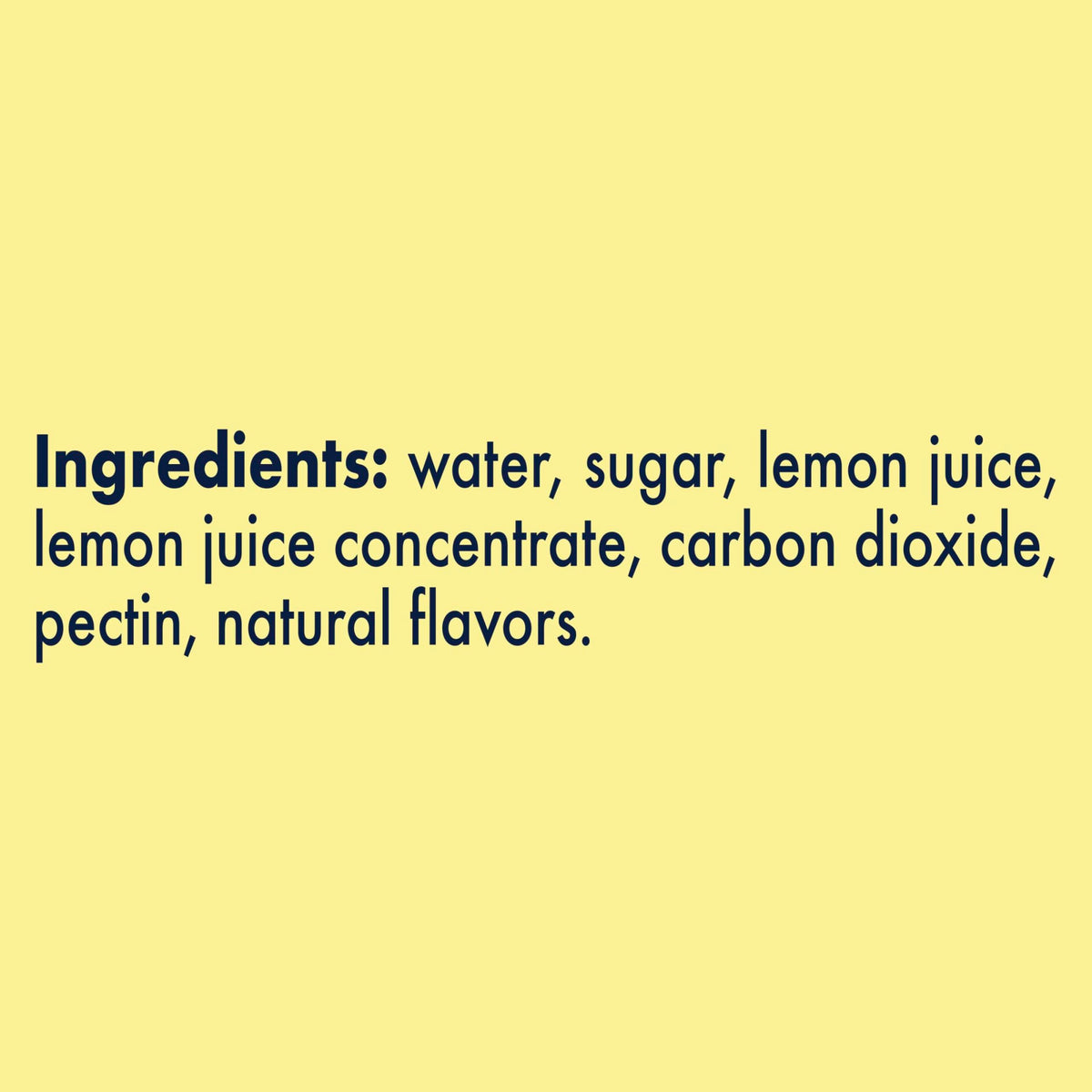 Italian Sparkling Lemon Beverage 24 Pack of 11.15 Fl Oz Cans Z68772