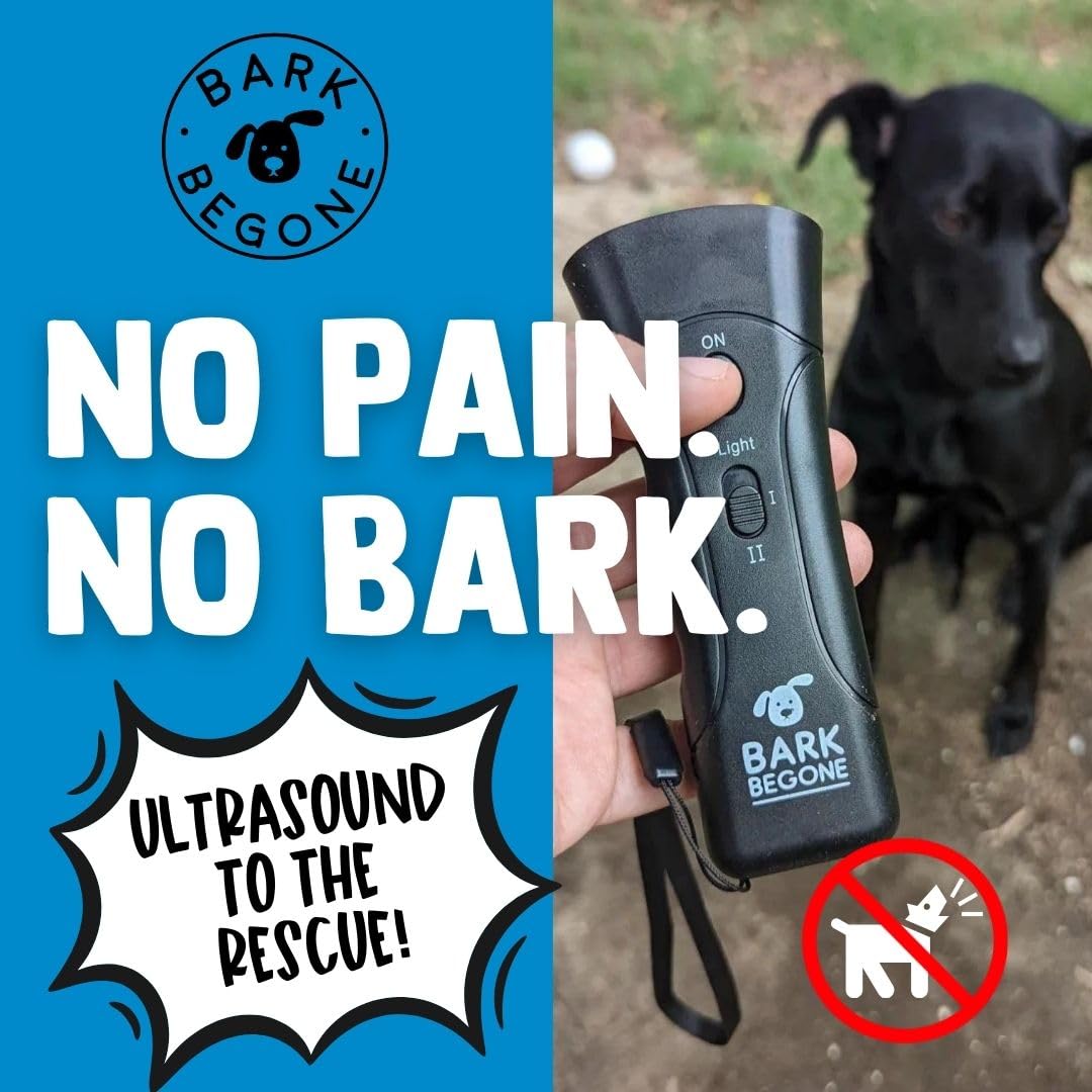Ultrasonic Dog Bark Deterrent & Behavior Corrector N765461