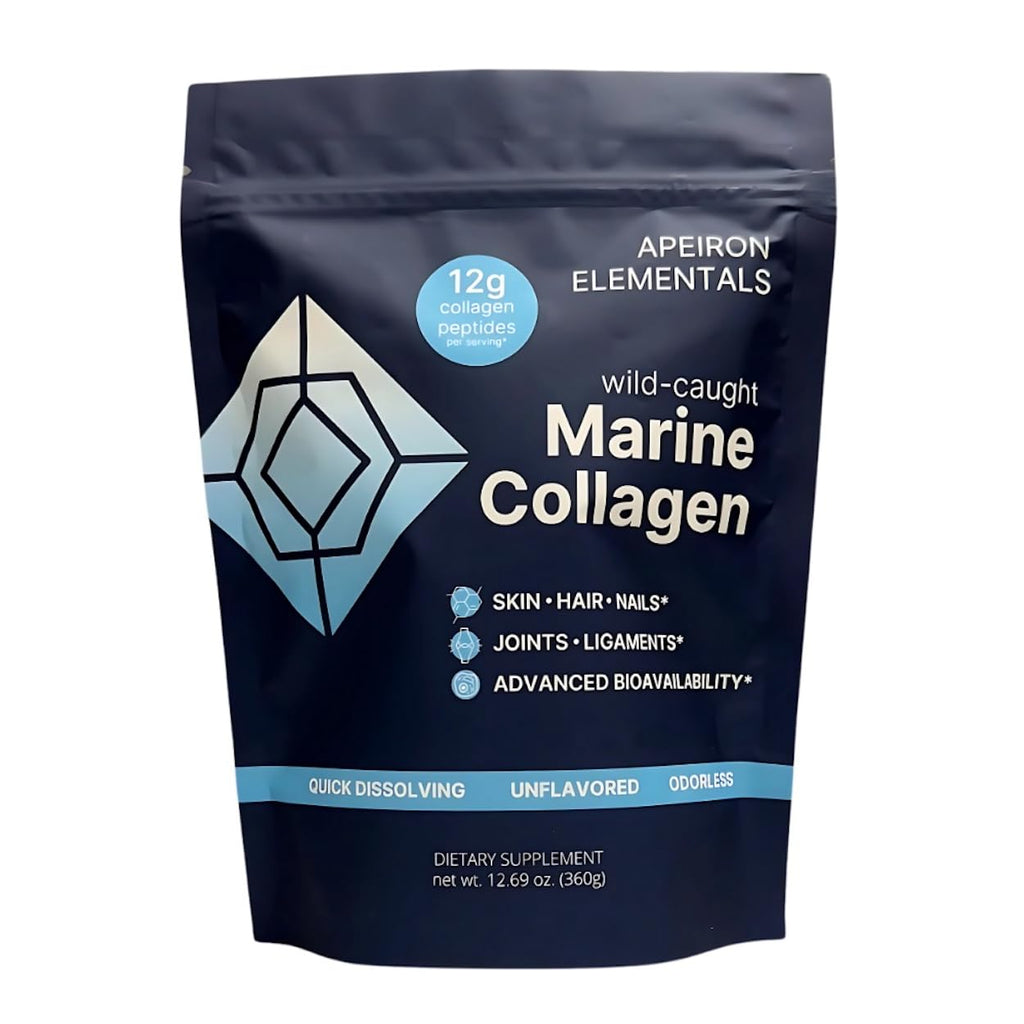 Hydrolyzed Marine Collagen Peptides Powder, Wild-Caught Fish, 30 Servings T201