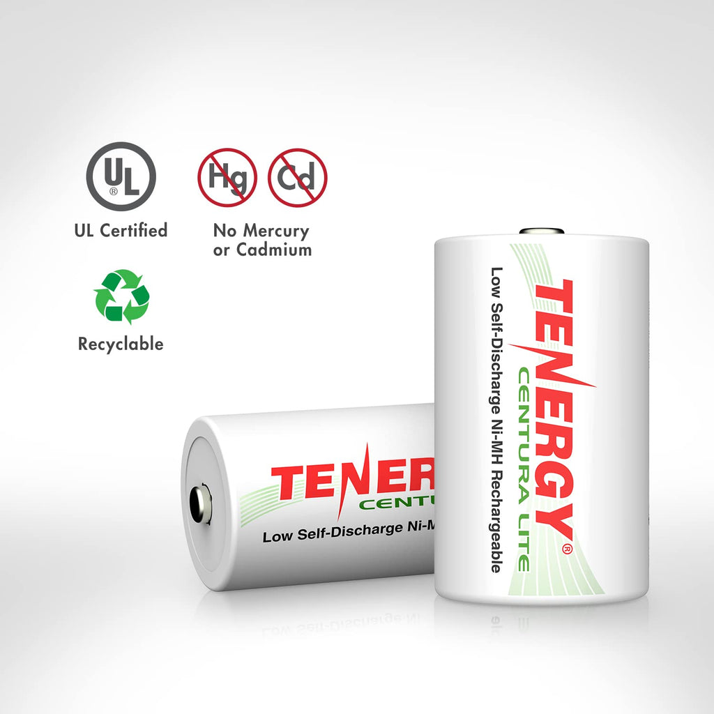 1.2V NiMH Rechargeable D Battery 8 Pack W919