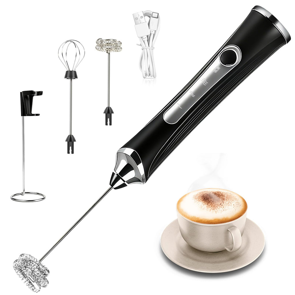 Handheld Rechargeable Milk Frother with Stand K19052