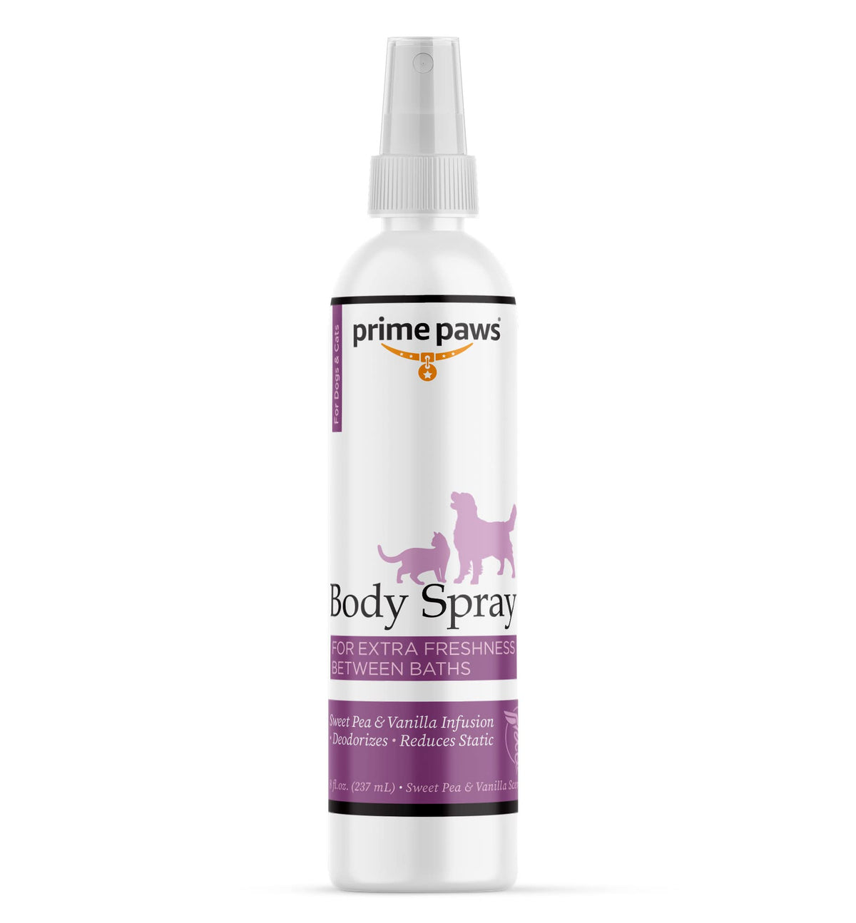 Sweet Pea & Vanilla Scent 8 oz Pet Body Spray A38950