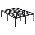 18 Inch Queen Metal Platform Bed Frame S5860