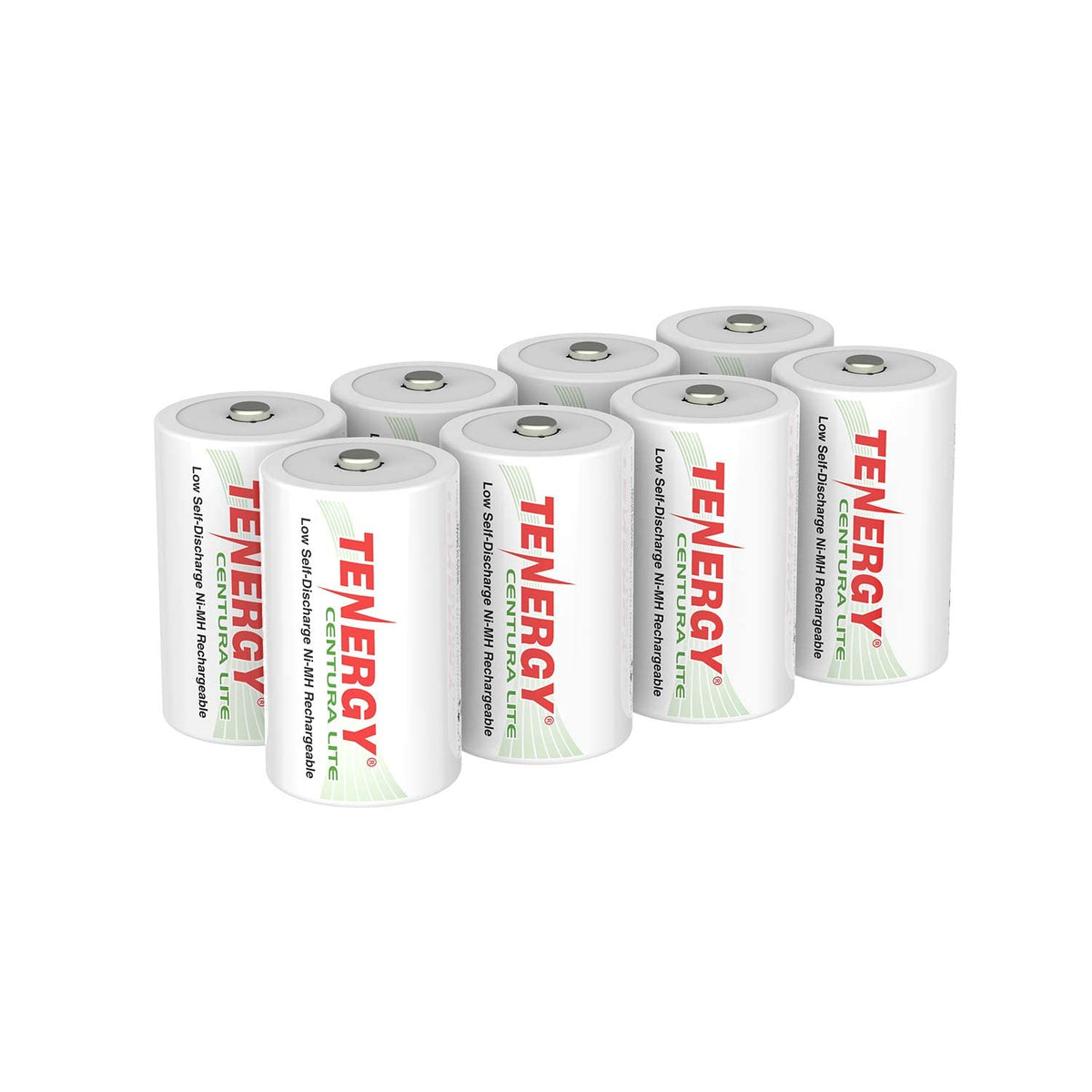 1.2V NiMH Rechargeable D Battery 8 Pack W919