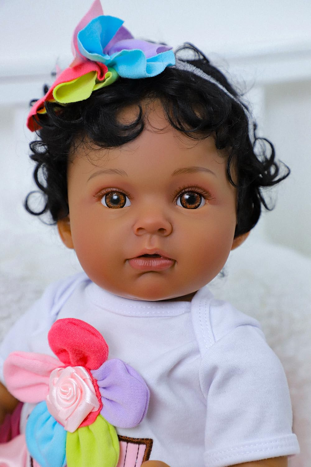 Black 20 Inch Reborn Baby Doll G44729