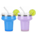 16oz Insulated Tumbler with Lid & Straws M40592
