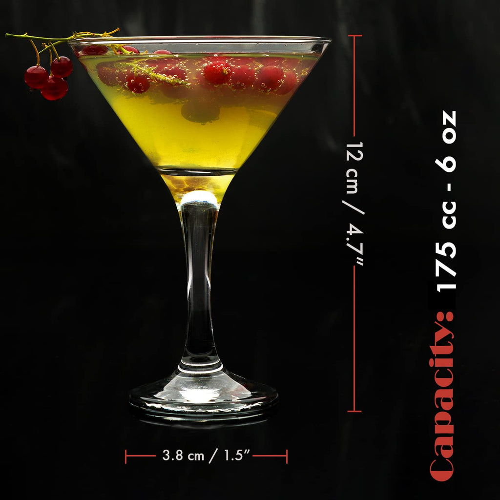 6oz Martini Glasses I7796