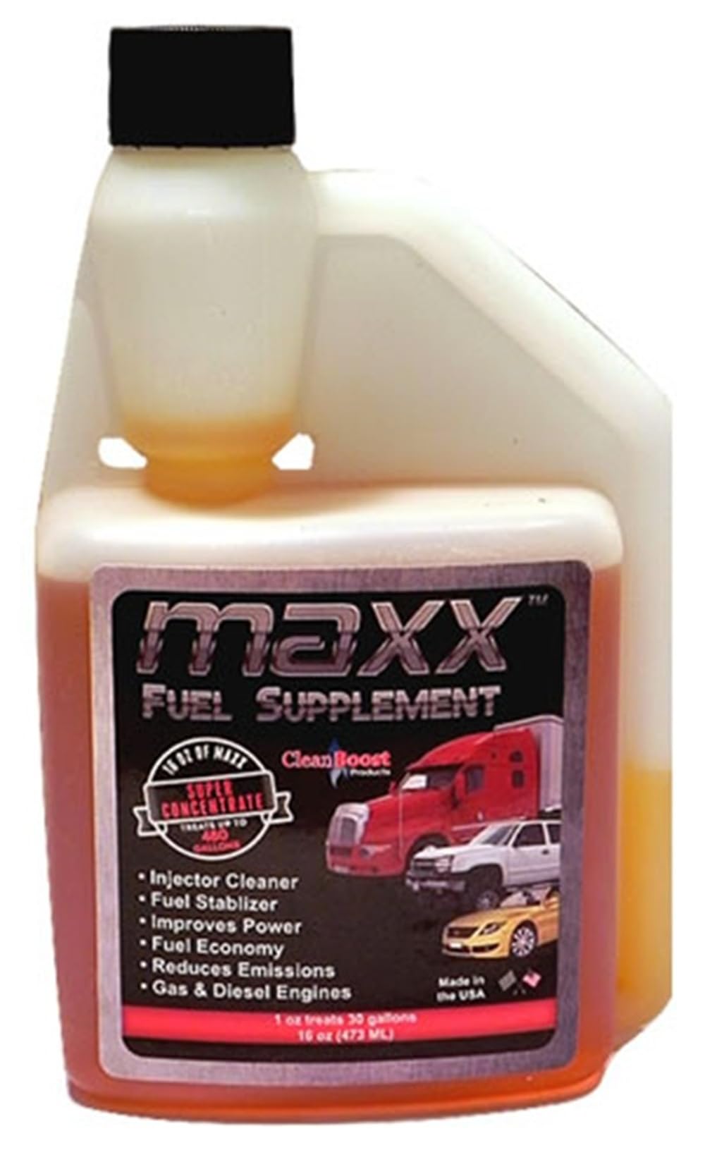 16oz Fuel Treatment for Gas & Diesel Fuel I724927