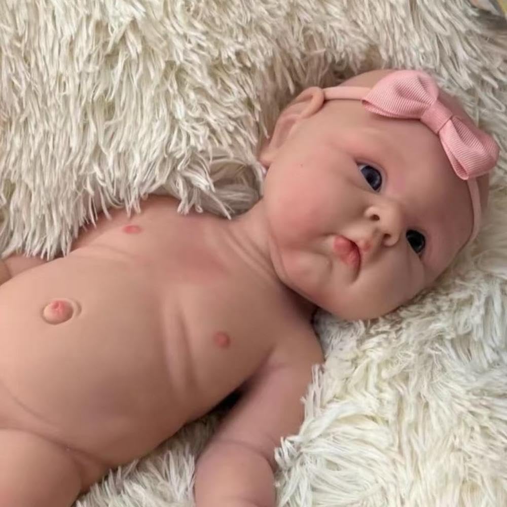 20 Inch 7Lbs Silicone Reborn Baby Dolls Girl S271