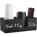 Wood Coffee Cup Holder for Countertop M883242