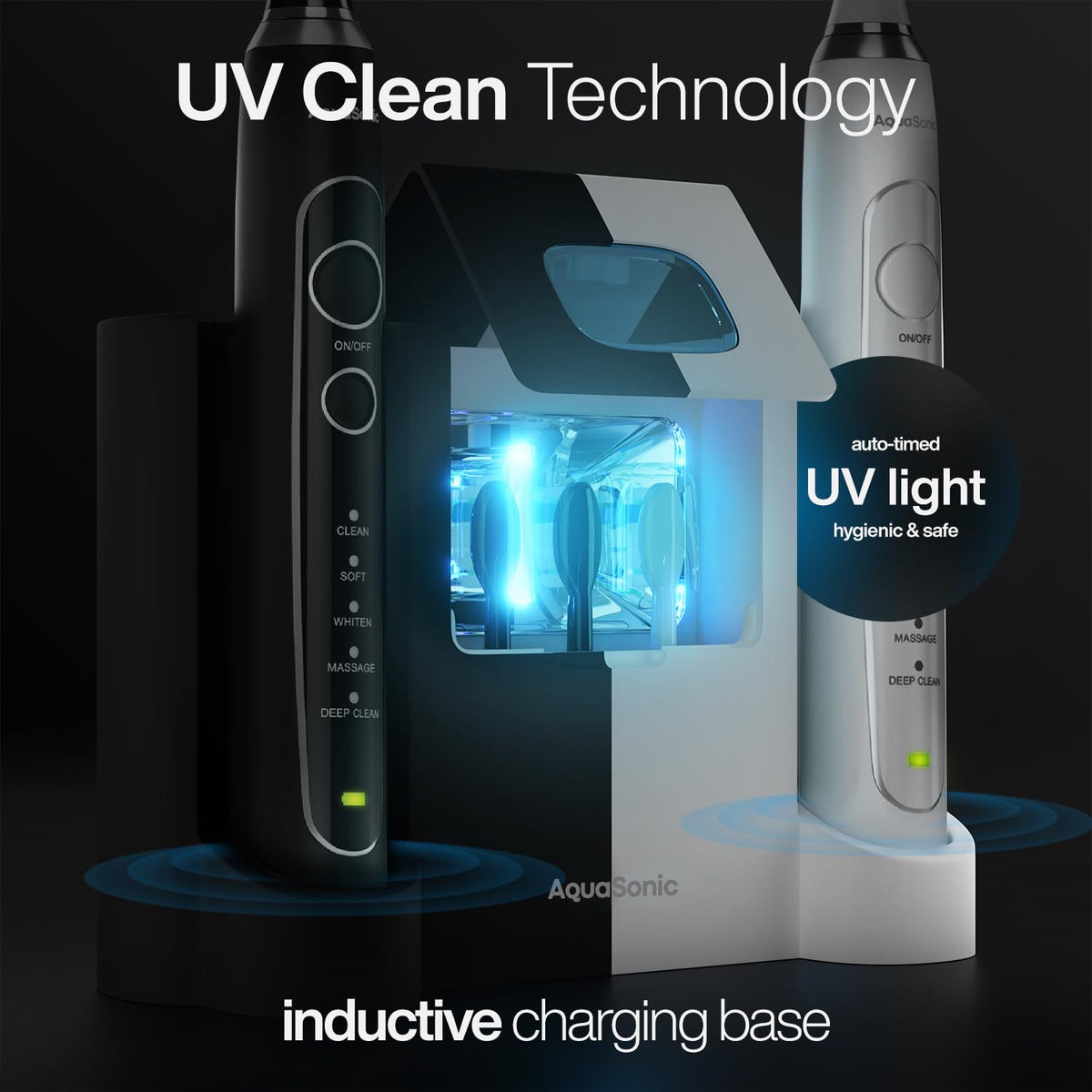 Electric Toothbrushes with UV Sanitizer F2194