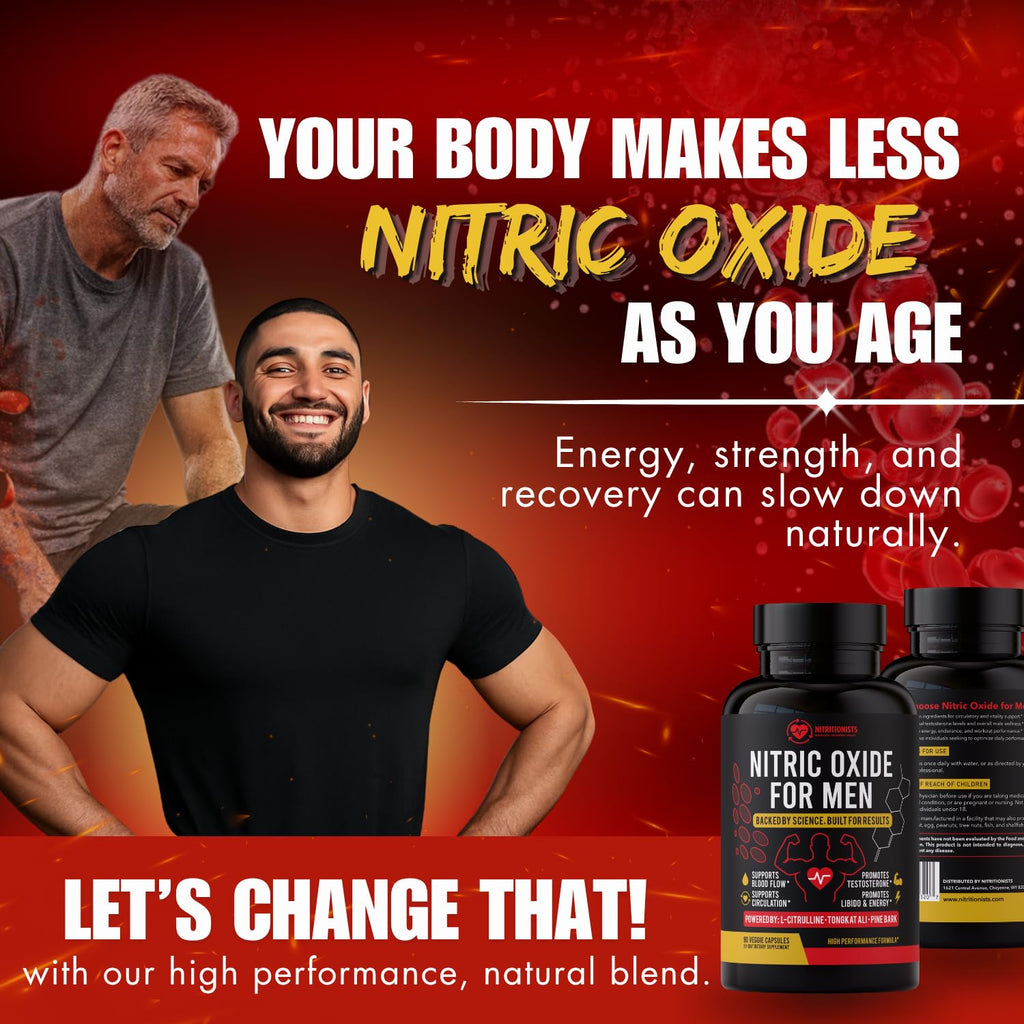 90 Capsules Nitric Oxide Supplement U48838