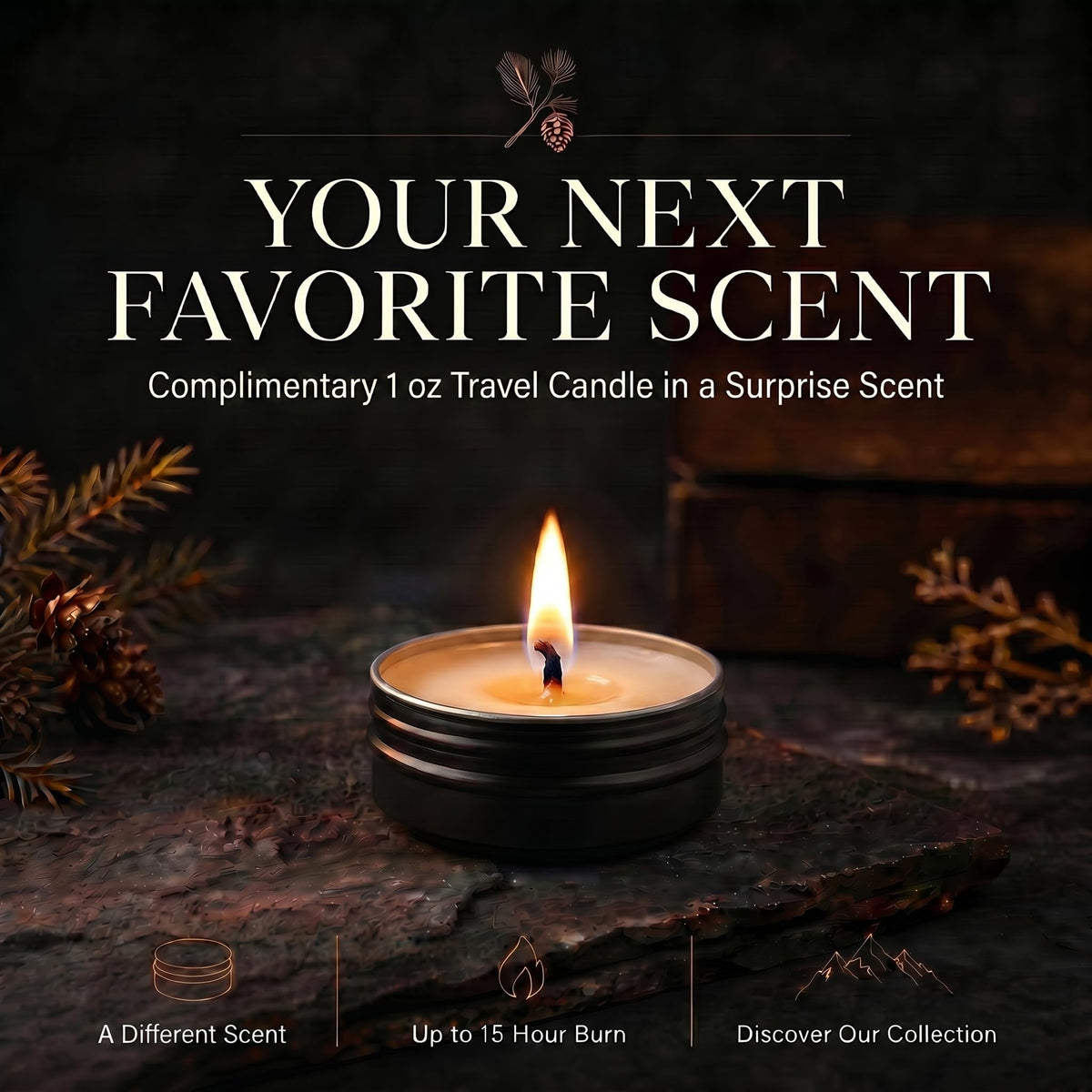 Scented Candle 16 oz Pack of 2 O58139