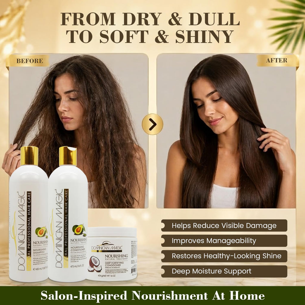 Hydrating Shampoo & Conditioner Set with Avocado & Coconut R949