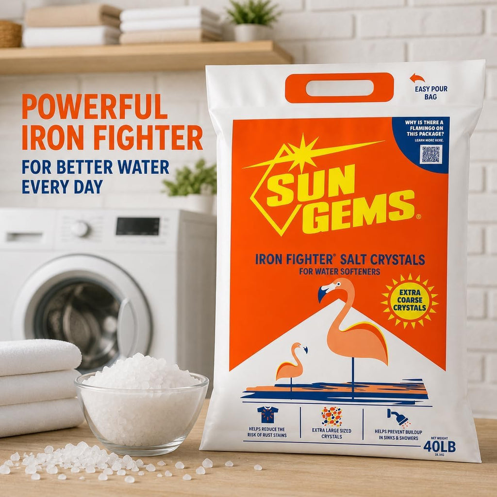 40 lb Extra Coarse Water Softener Salt Crystals U2547