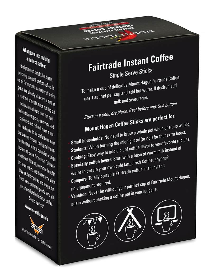 Organic Medium Roast Instant Coffee Packets 2 Pack E35951