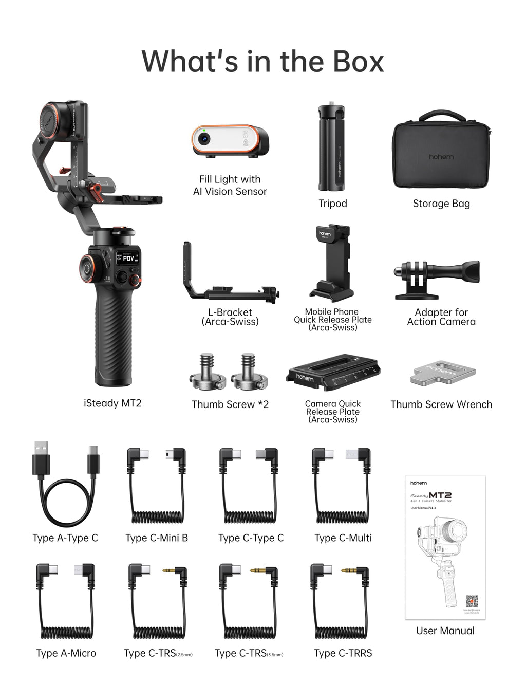 3-Axis Camera Gimbal Stabilizer A115440