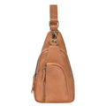 Vegan Leather Crossbody Bag J543781