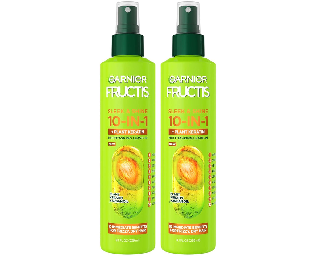 10-in-1 Leave In Conditioner Spray with Argan Oil 8.1 Fl Oz 2 Pack Z27152