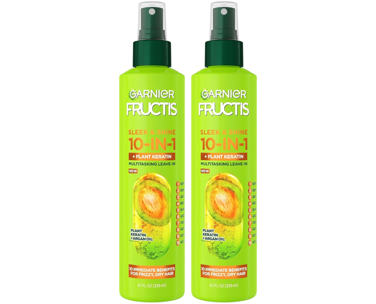 10-in-1 Leave In Conditioner Spray with Argan Oil 8.1 Fl Oz 2 Pack Z27152