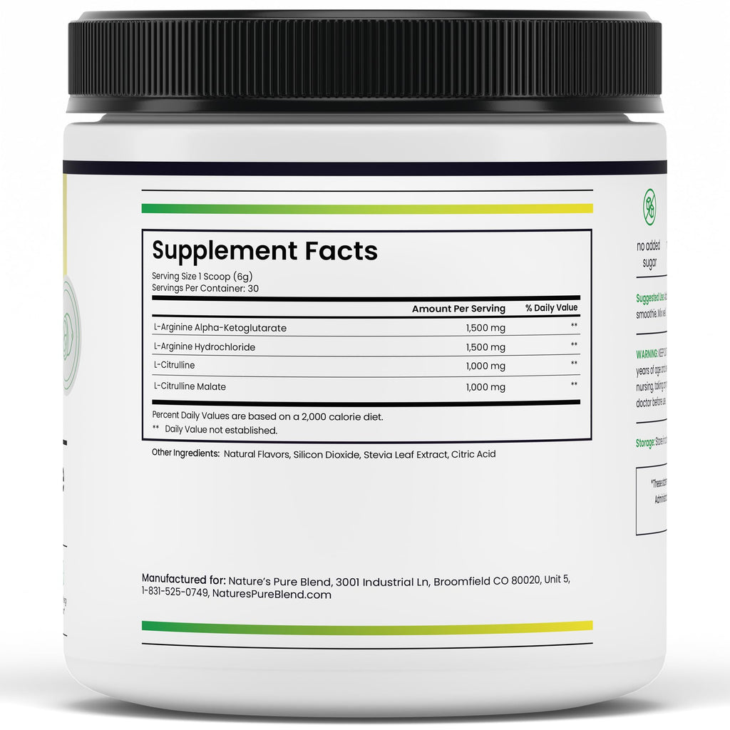 Liquid Nitric Oxide Supplement 5000 MG N93219