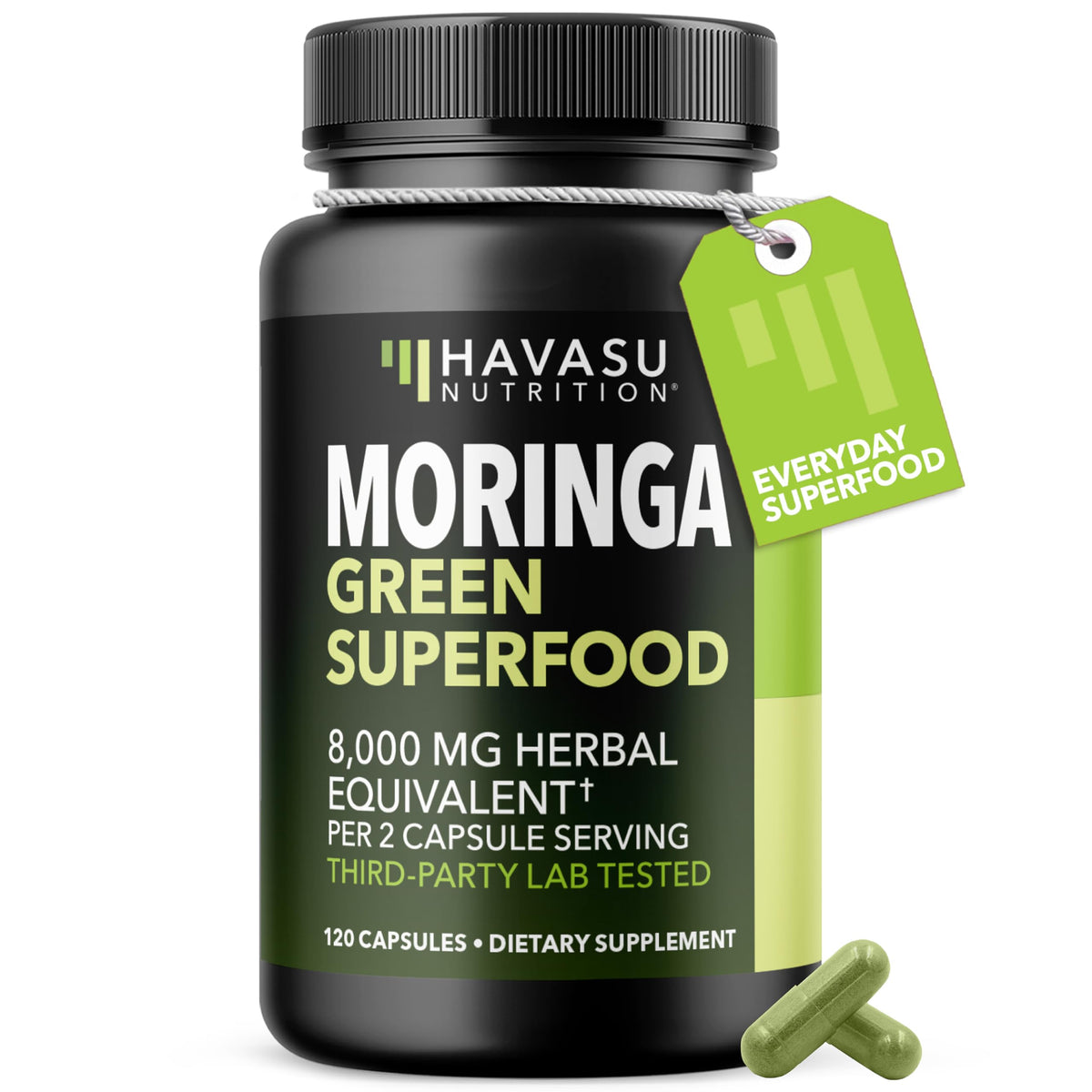 Moringa Capsules 800mg 120 Count L834358