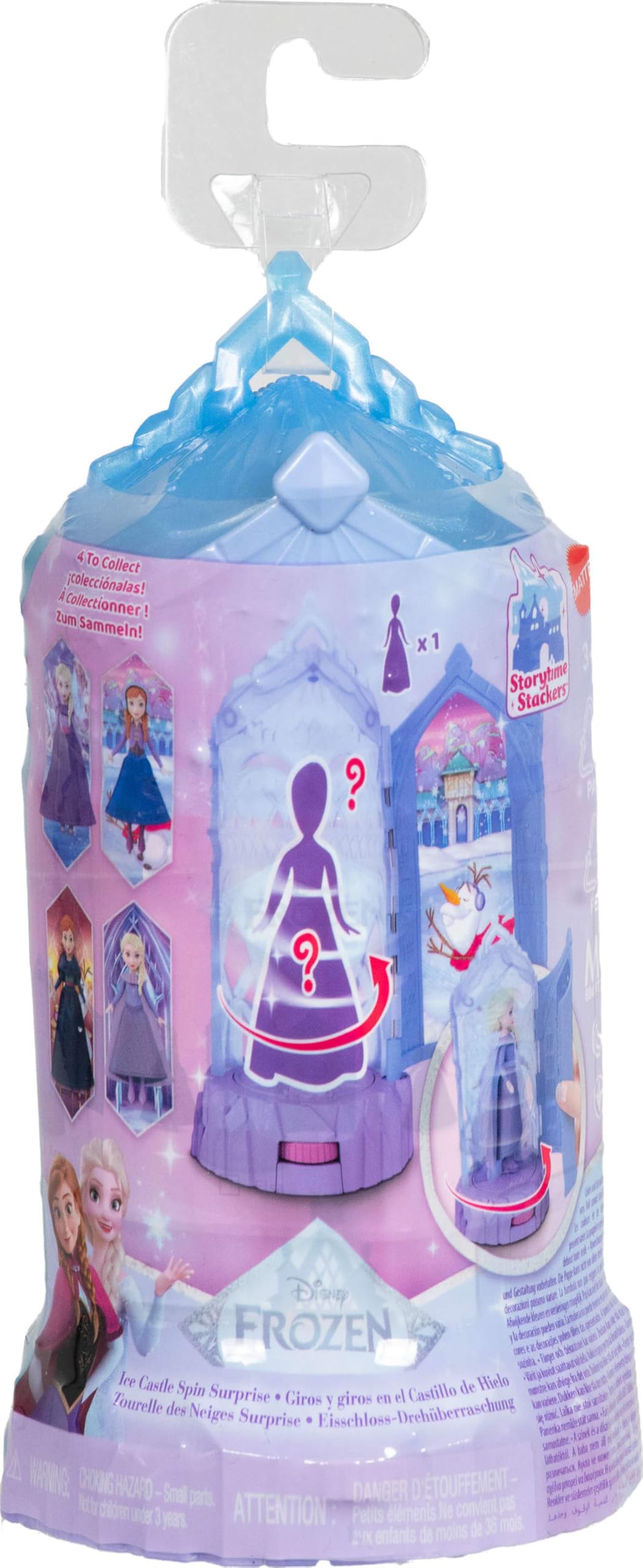 Small Dolls & Mini Castle Playsets with Spinning Doll Reveal A632