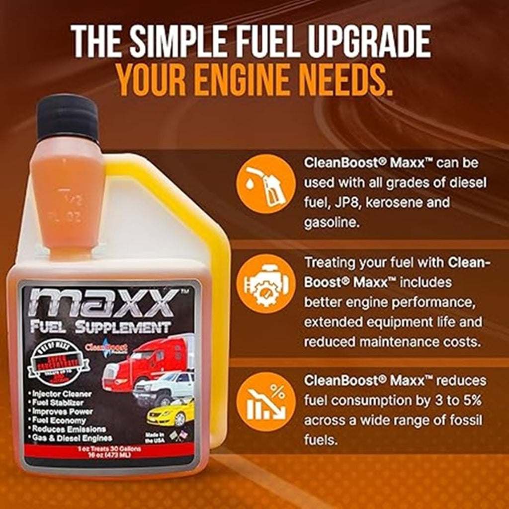 16oz Fuel Treatment for Gas & Diesel Fuel I724927