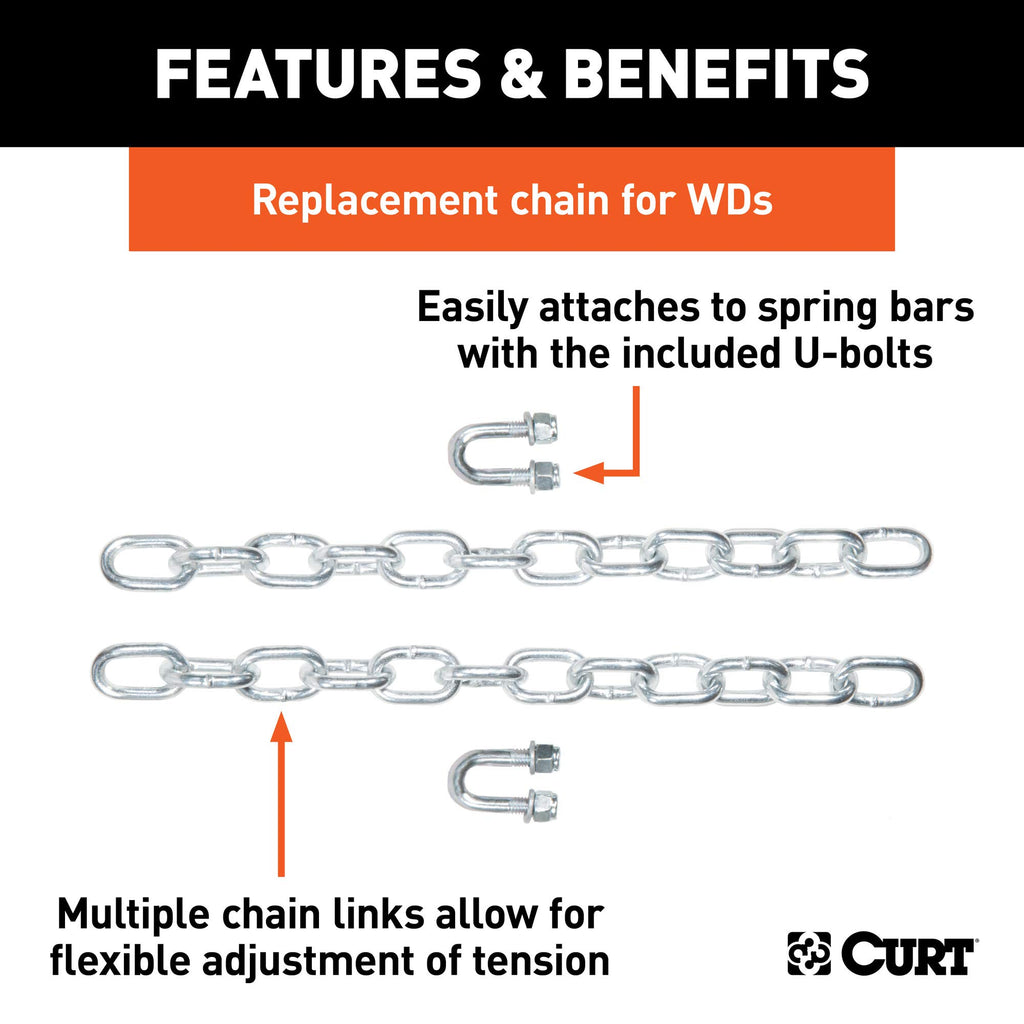 Replacement Weight Distribution Hitch Chain Kit R448