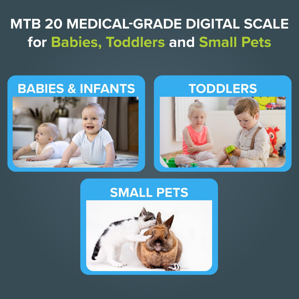 Baby & Toddler Digital Scale with Detachable Cradle F942