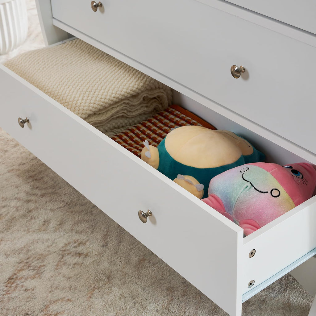White Changing Table Dresser U2638
