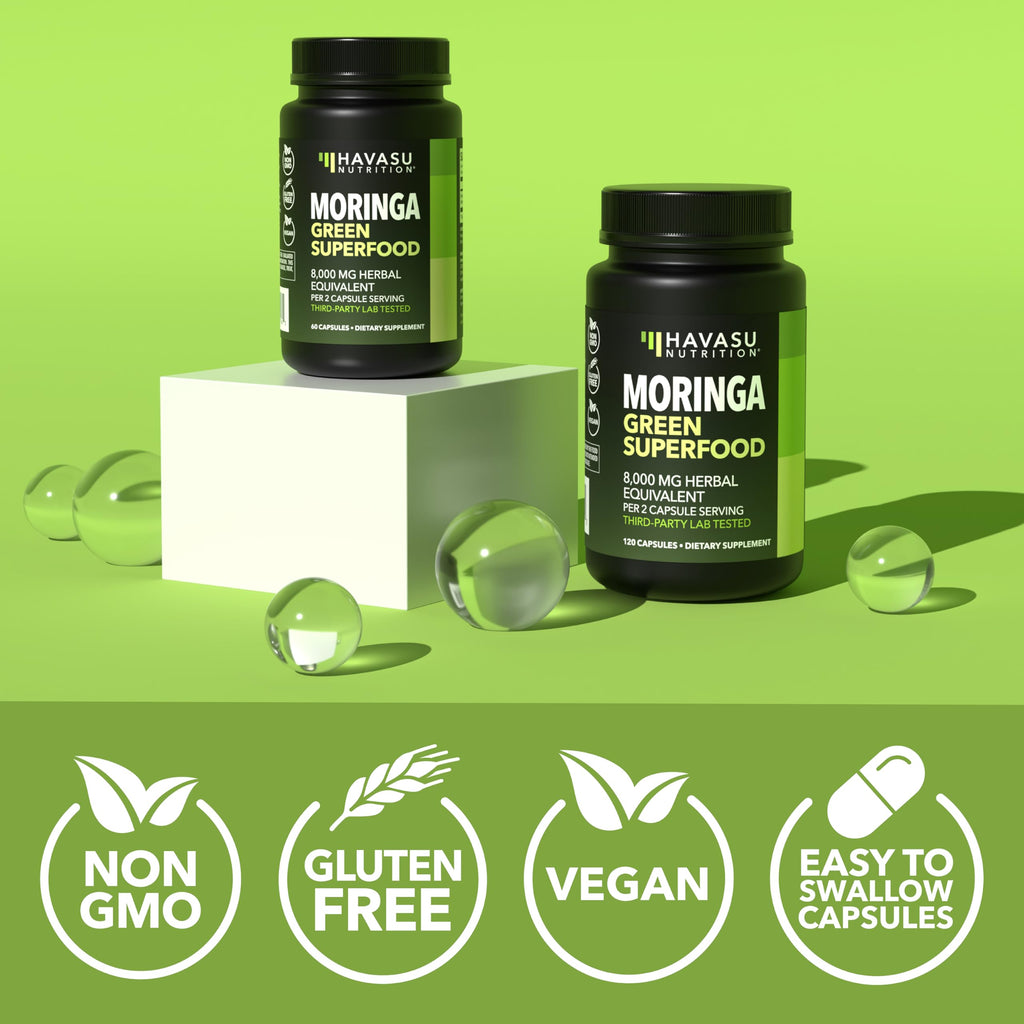 Moringa Capsules 800mg 120 Count L834358