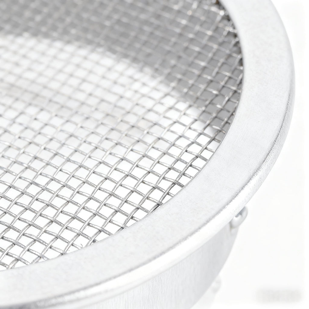 2 Inch Round Open Screen Vent Aluminum Mill Finish 8 Pack V63535