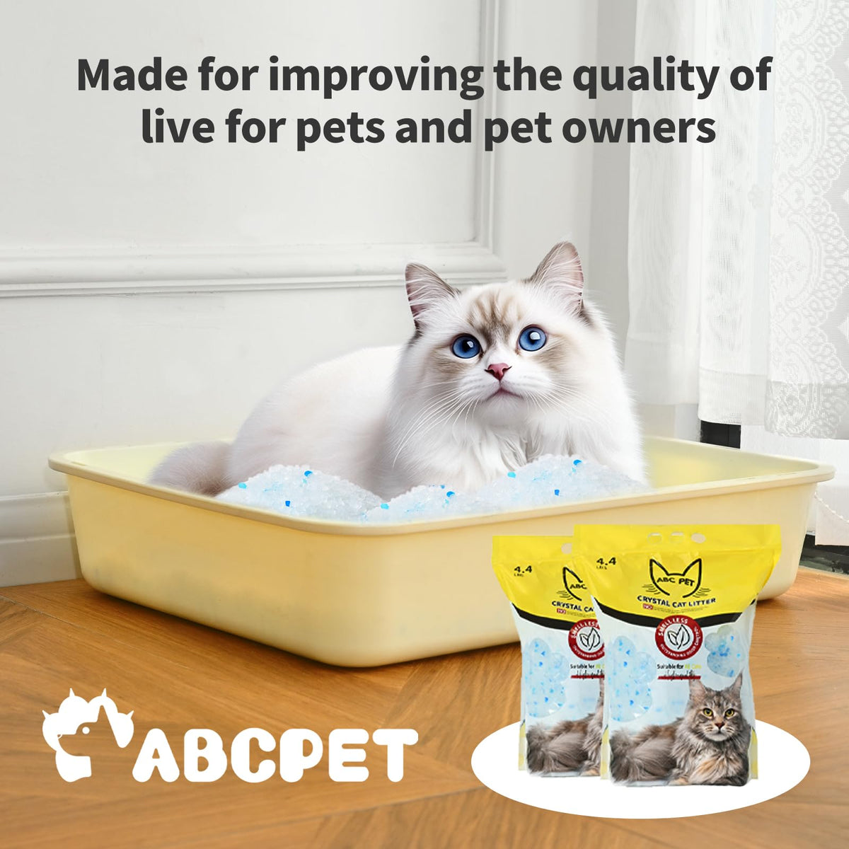 Cat Litter Crystals 17.2 lbs I8055