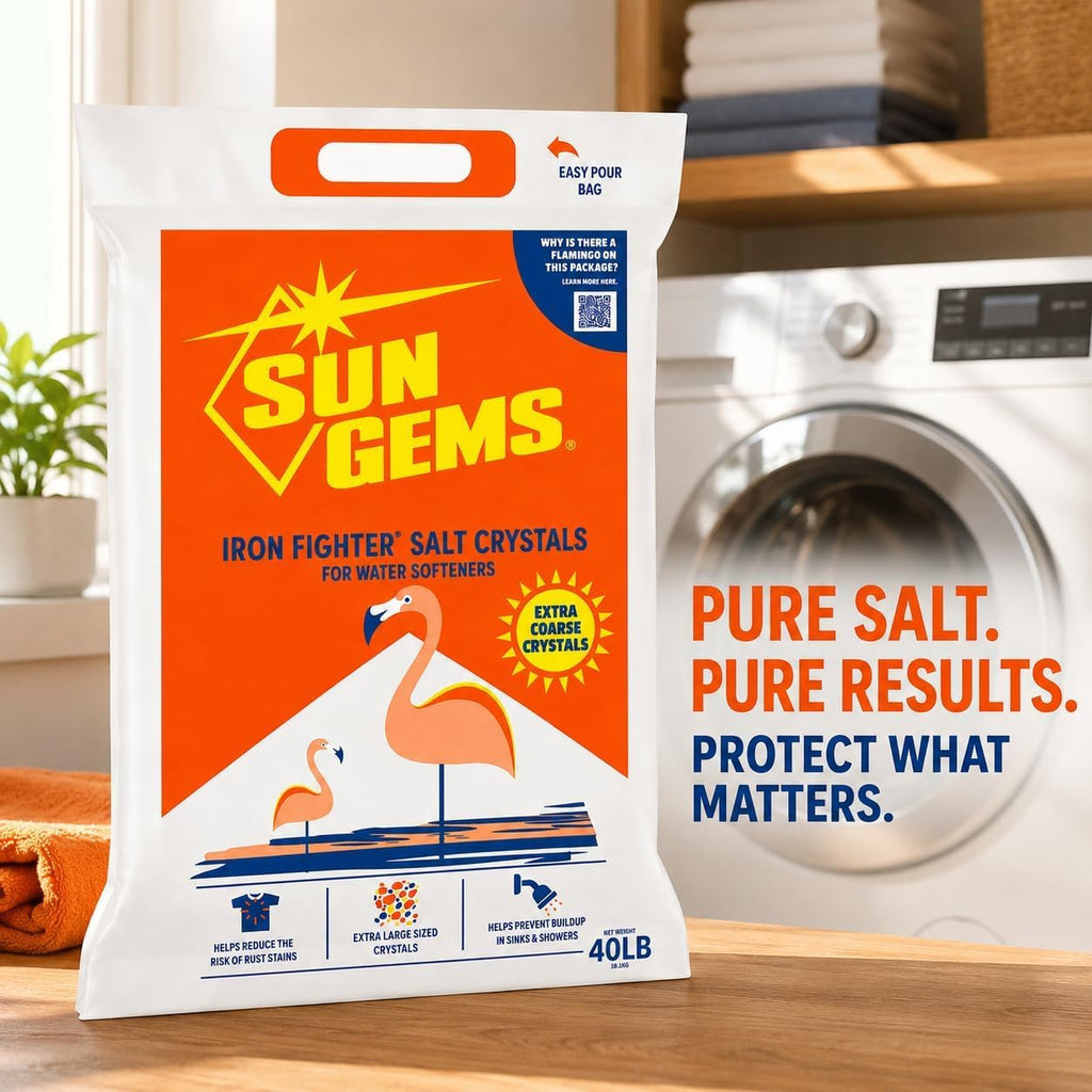 40 lb Extra Coarse Water Softener Salt Crystals U2547