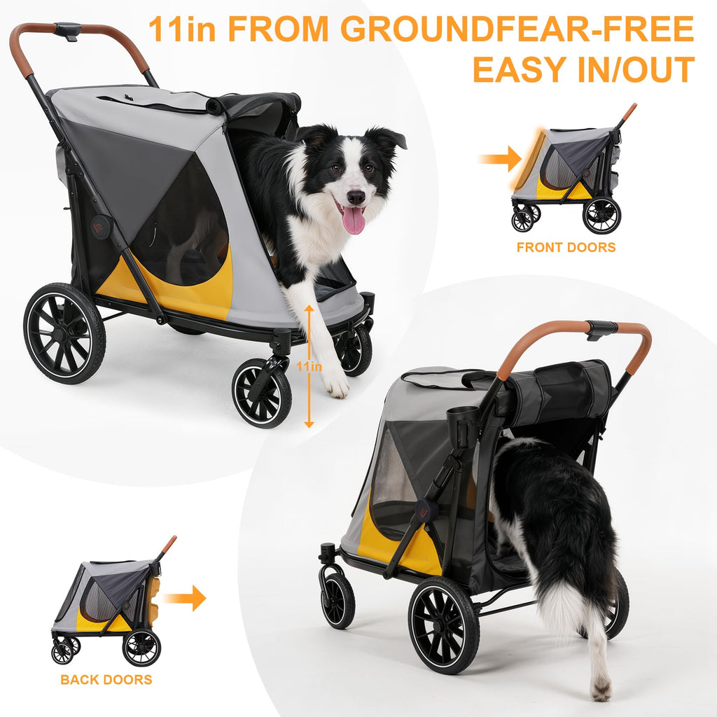 Large Dog Stroller with Dual Entry X272
