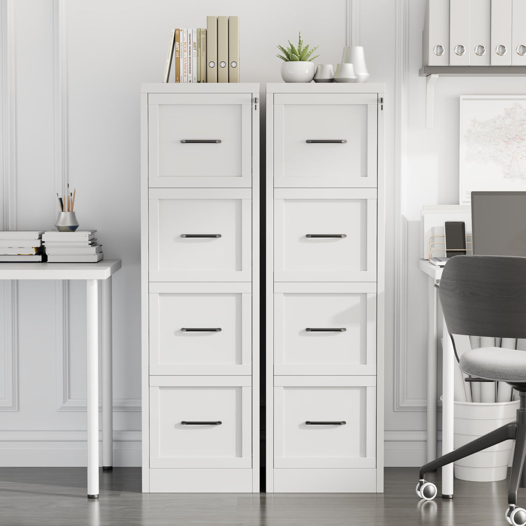 4 Drawer Metal File Cabinet with Lock T293