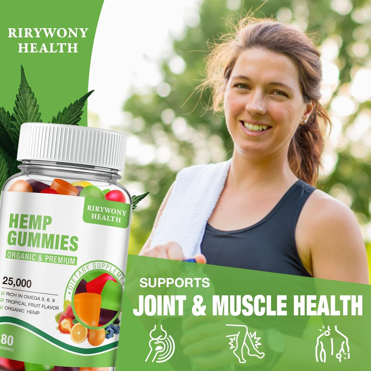 Hemp Gummies 80 Counts X638530