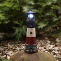 Solar Lighthouse Outdoor Garden Statue J656