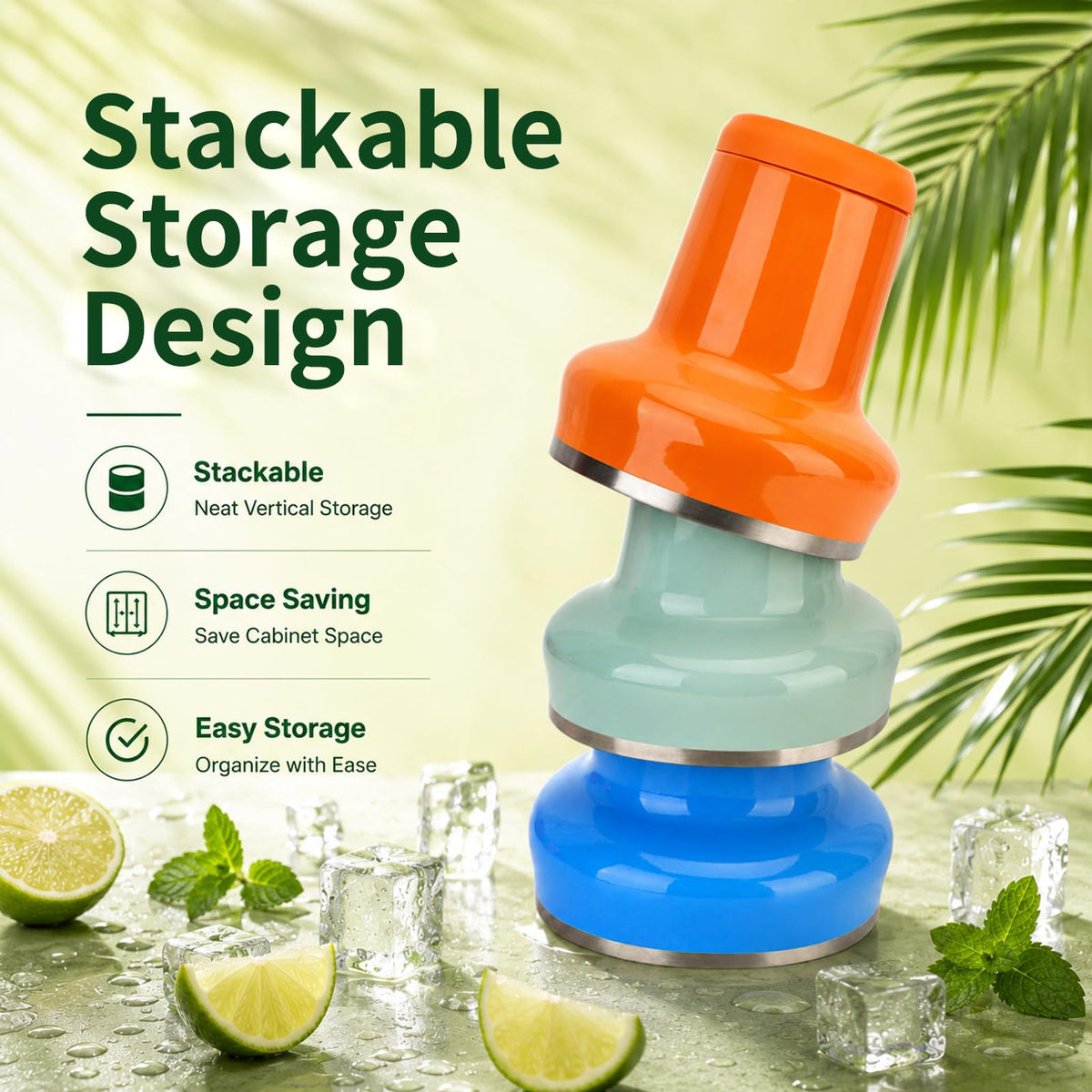 16oz Insulated Tumbler with Lid & Straws M40592