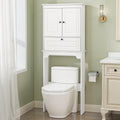 White Over The Toilet Storage Cabinet Y923