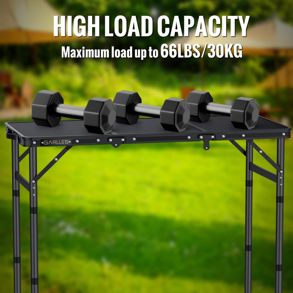 Folding Camping Table 3 Adjustable Height V115119